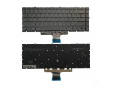 Клавиатура для HP 14-dv коричневая с подсветкой