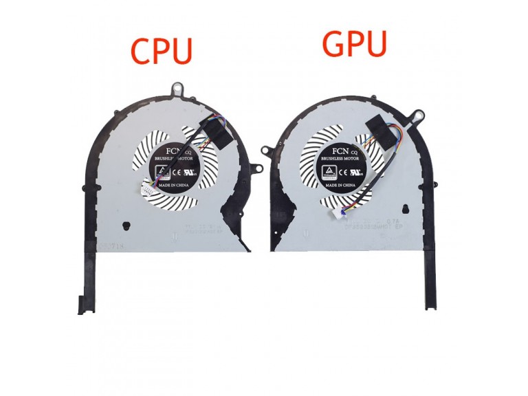 Комплект вентиляторов для Asus ROG Strix Edition GL703GE 12V DFS2013121A0T FKLH DFS593512MN0T FKLJ