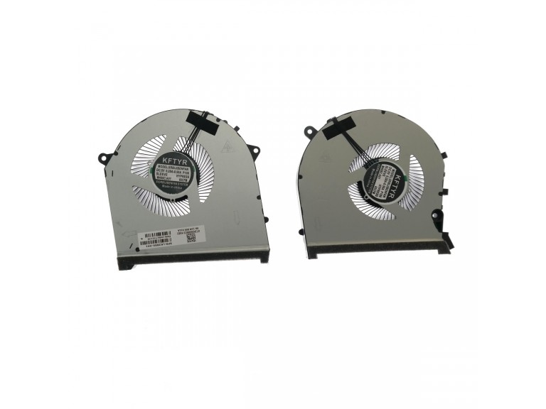 Комплект вентиляторов для HP OMEN 17-CB TPN-C144 15,5мм с GTX20xx графикой