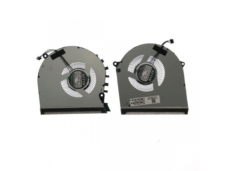 Комплект вентиляторов для HP OMEN 17-CB TPN-C144 11,5мм с GTX10xx графикой