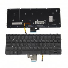 Клавиатура для dell xps 15 9530 Precision M3800 черная с подсветкой