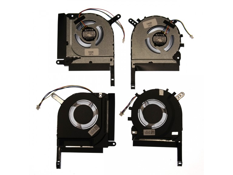 Комлпект вентиляторов для Asus TUF A15 FA506Q QR QM F15 FX506H HM HCB