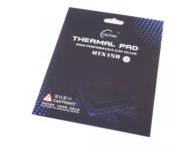 Термопрокладка 120x120х1мм 15.8W HUTIXI Thermal Pad High Performance Gap Filler HTX158