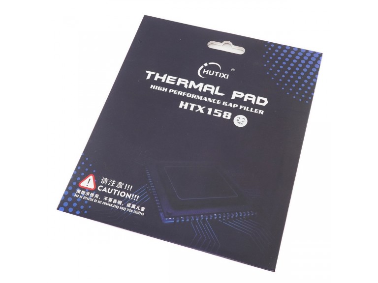 Термопрокладка 120x120х2мм 15.8W HUTIXI Thermal Pad High Performance Gap Filler HTX158