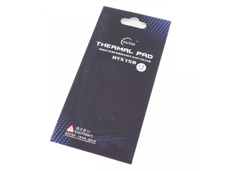 Термопрокладка 85x45х1.5мм 15.8W HUTIXI Thermal Pad High Performance Gap Filler HTX158