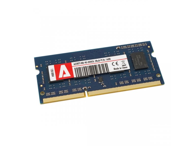 память SODIMM DDR3L  PC1600 4 Gb Azerty NB-4G-1600