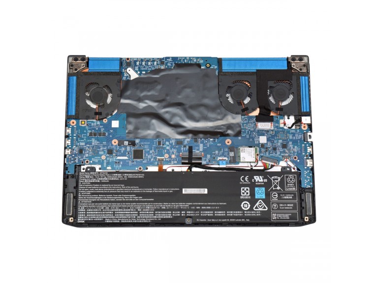 Замена комплекта вентиляторов ноутбука