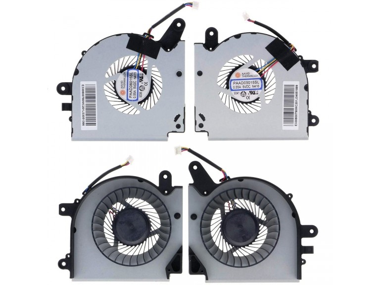 MSI GF75 L+R комплект вентиляторов для ноутбука