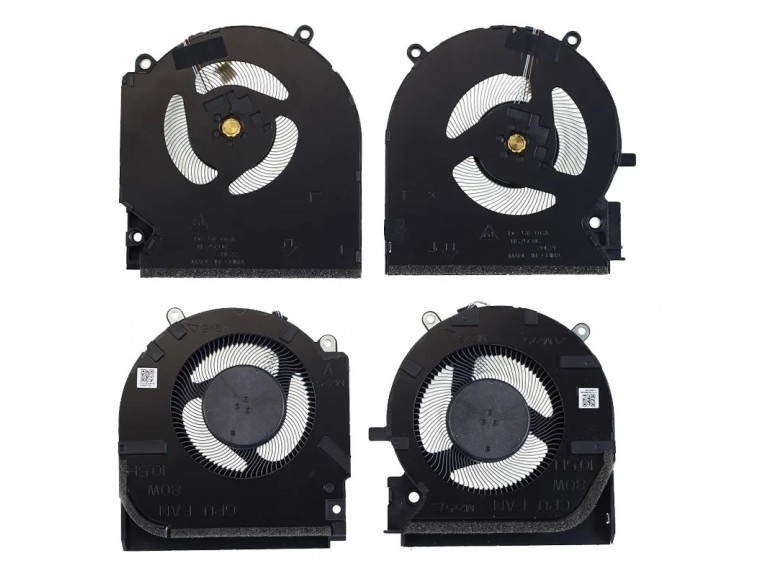 Комплект вентиляторов для HP Victus 16-E 16-D 5V 80W RX3060 CPU+GPU