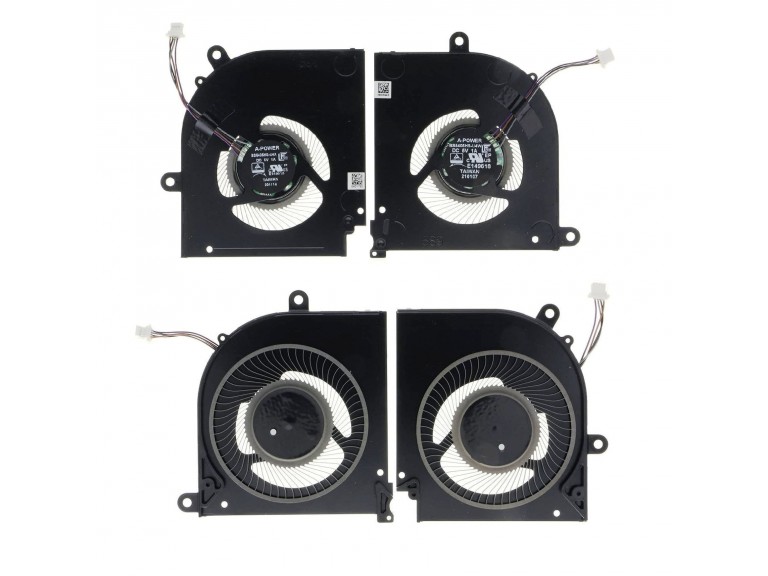 Комплект вентиляторов MSI MS-1563 MS-1562 Stealth 15M L+R