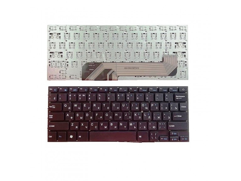Клавиатура RU для ноутбука Hyundai HyBook HTLB14INC4Z1EBK