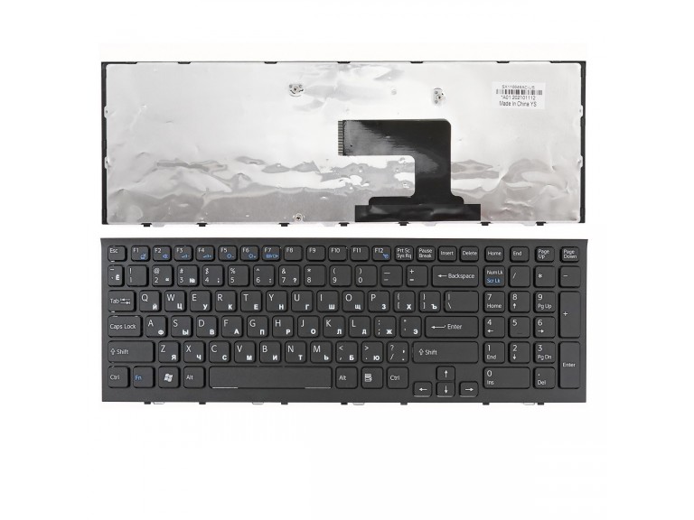 Клавиатура для ноутбука Sony VPC-EL черная