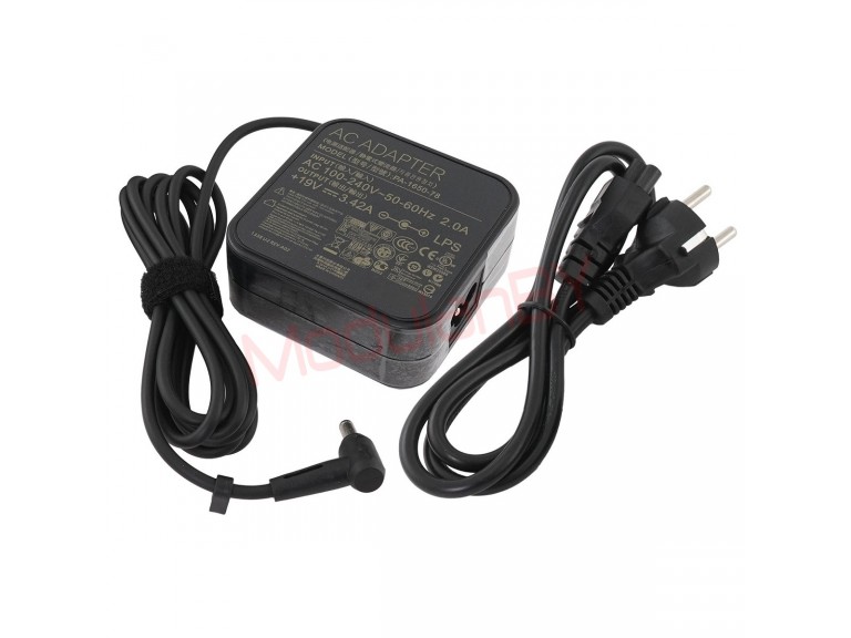 Блок питания Asus 19V 3.42A 65W 4.5X3.0 PA-1650-30 U2  квадрат + AC Cable